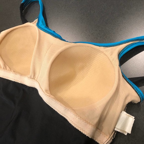 Vintage Sirena Bullet Bra Ruffle Modesty Apron Double Front One Piece Swimsuit - Picture 8 of 16